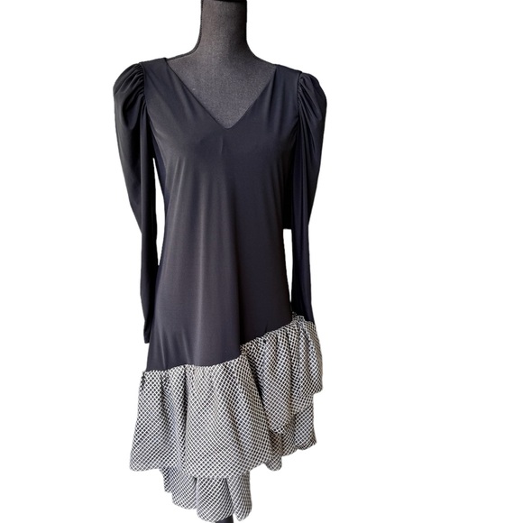 The Gilberts for Tally Vintage Frill Dress With Bow - Picture 3 of 9